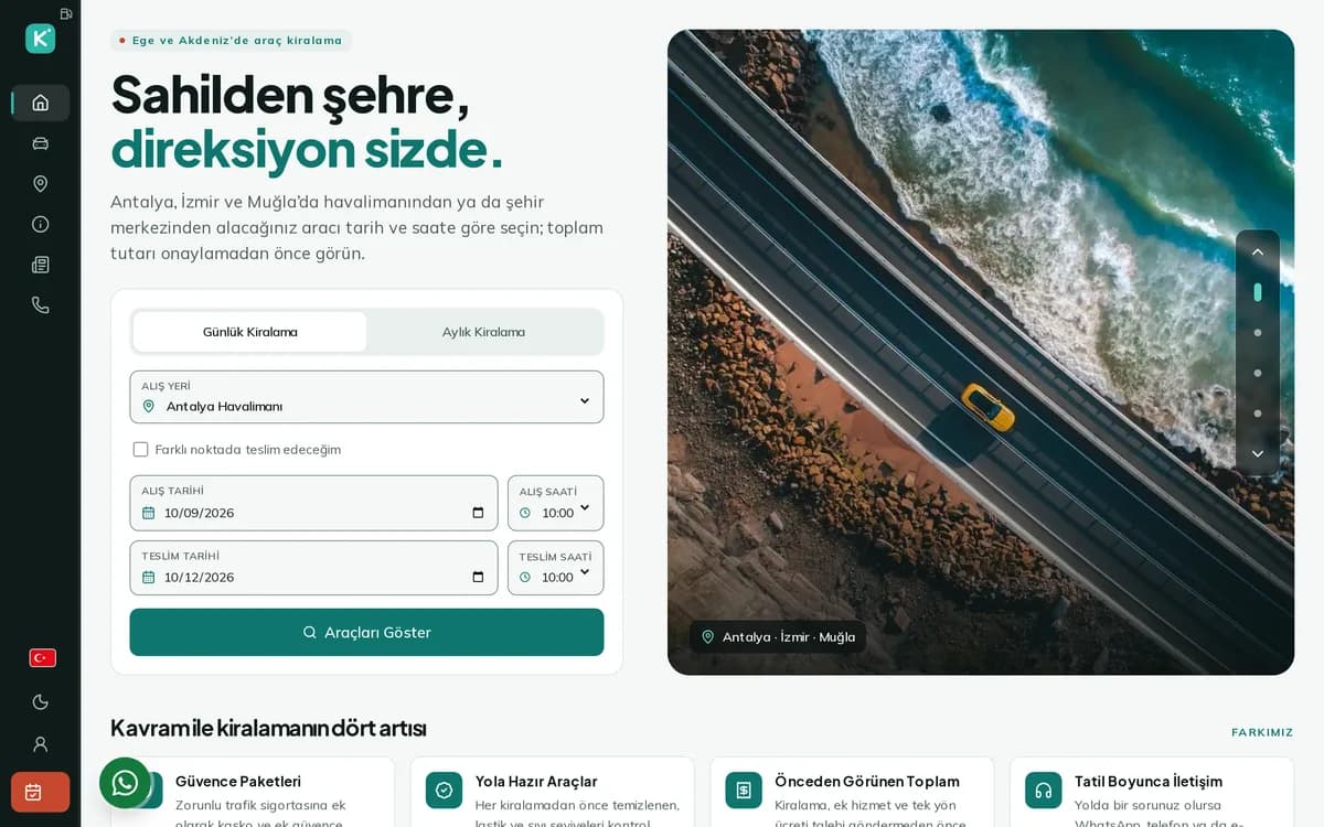 Alquiler de Coches — Norte